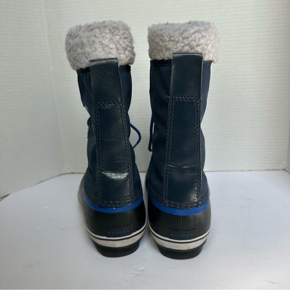 Sorel Women’s Blue & Black Winter Snow Ski Boots With Removable Liners- Size 6